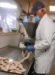 Bob Dickson Making Sausage