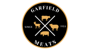 garfield meats logo crest