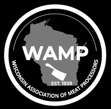 logo for the wisconsin association of meat processors
